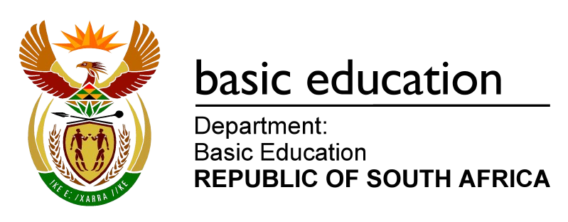 Department of Basic Education logo